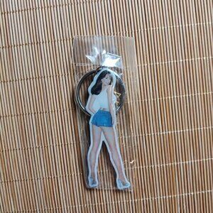 Brooke Pinup Girl Keychain